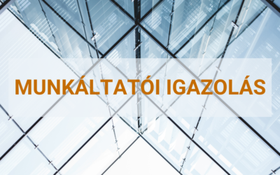 Munkáltatói igazolás és rendelet-értelmezések 2020. november